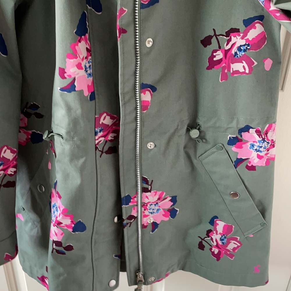 Joules Raincoat floral print size 2 - Picture 4 of 7